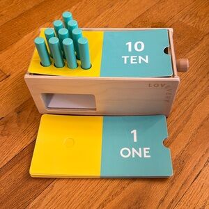 Lovevery wooden counting box